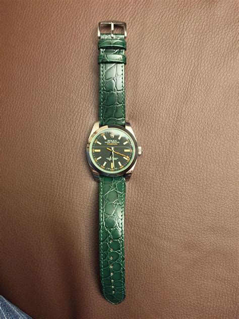 official rolex leather straps|rolex rubber strap for sale.